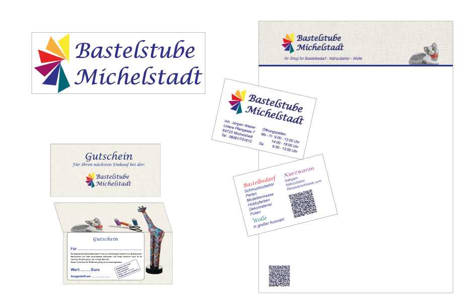 Bastelstube-Printmedien-Logodesign
