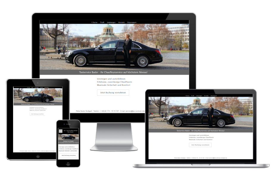 Fluid-Webdesign-Bader-Taxi-Exklusiv