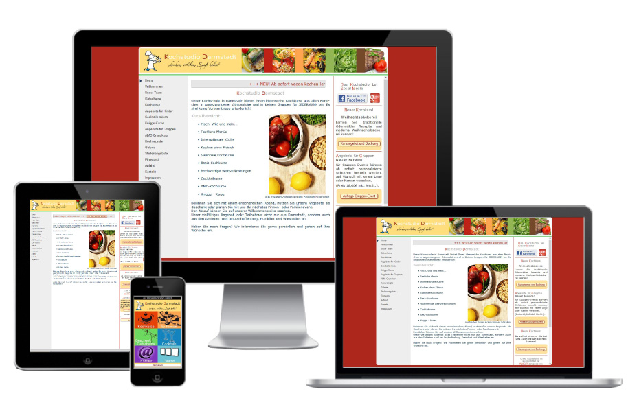 Fluid-Webdesign-Kochstudio-Darmstadt